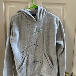Disney classic grey pull over sweatshirt hoodie size small
